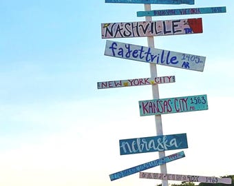 Custom Directional Signs: Personalized Outdoor Decor