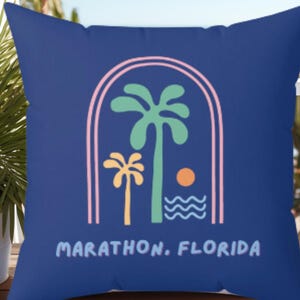 Bohokussen Florida Keys | Kustdecor | Vierkant sierkussen