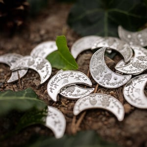 Middle-earth coin – Elves – Elven Crescent – Metal coin for LARP & TTRPG