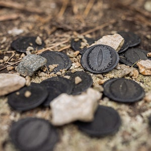 Middle-earth coin – Mordor – The Black Eye – Metal coin for LARP & TTRPG