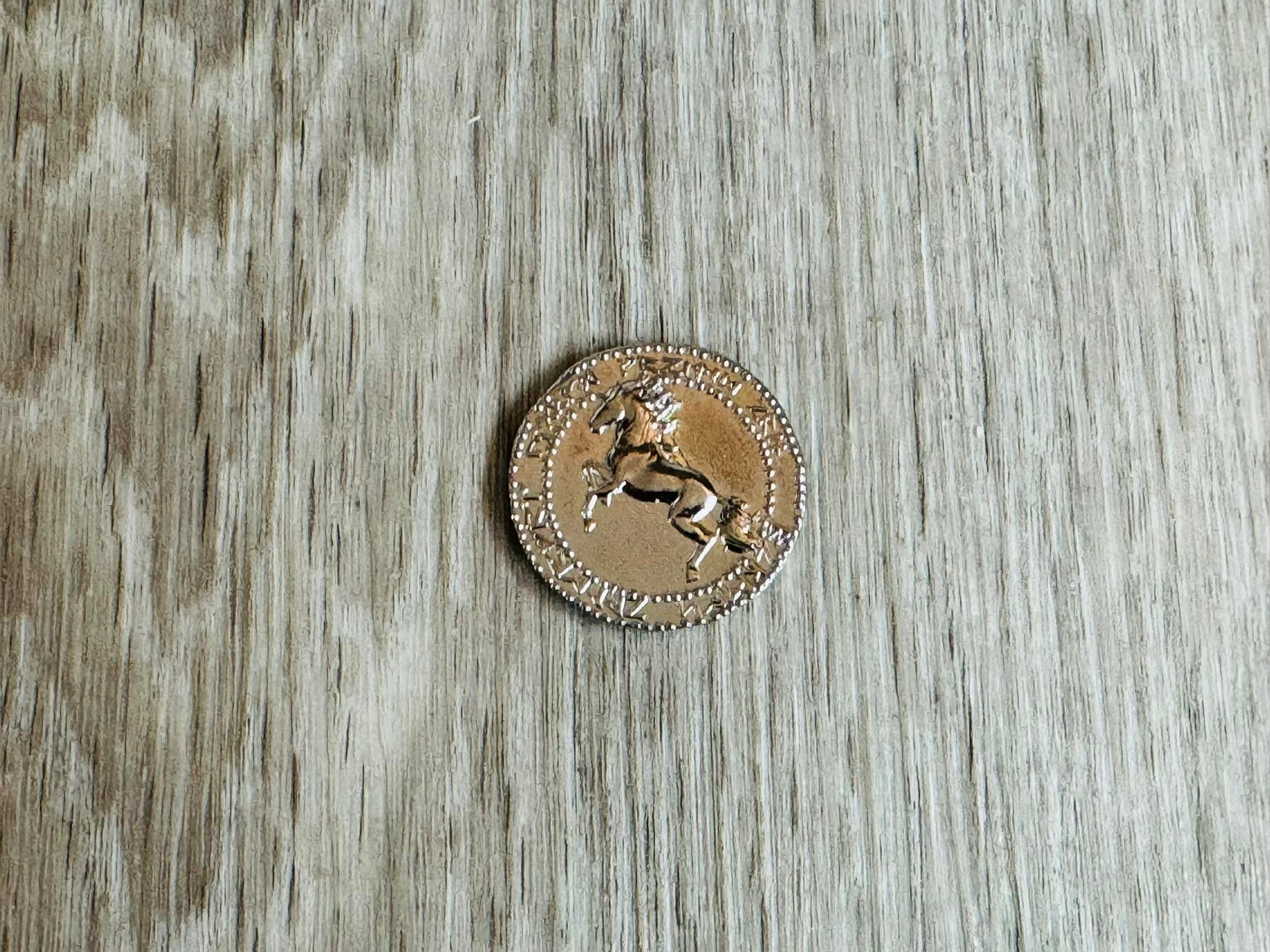 Middle-earth Coin – Rohan – Rohan Mark – Metal Coin for LARP & TTRPG - Etsy
