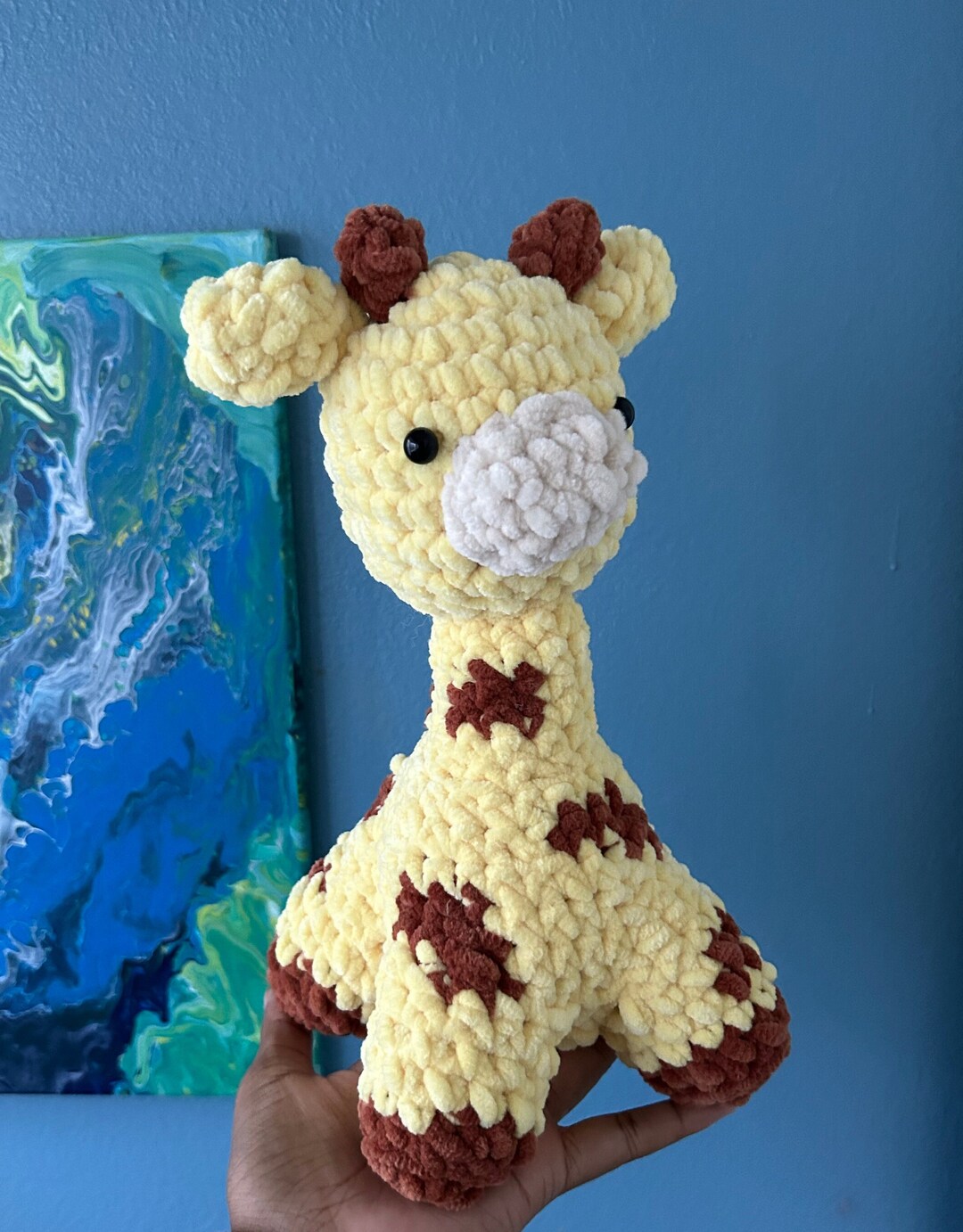 Giraffe Plushie Etsy