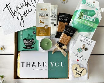 Personalised Thank You Gift Box | 5 Self Care Letterbox Options | Pamper or Treats