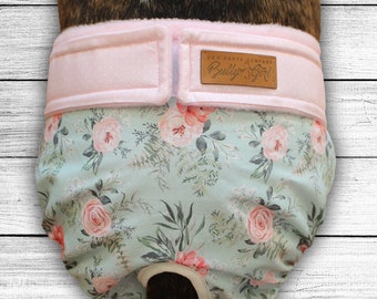 Custom-made heat trousers for dogs "Bush of Roses"