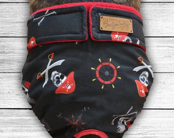 Custom-made heat trousers for dogs "Pirate Girl"