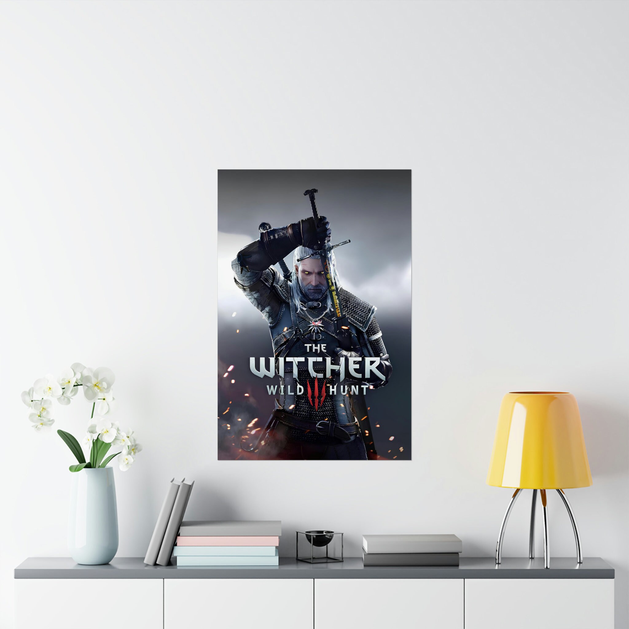 The Witcher 3 Wild Hunt Sunset Wall Art Canvas – Flexelly
