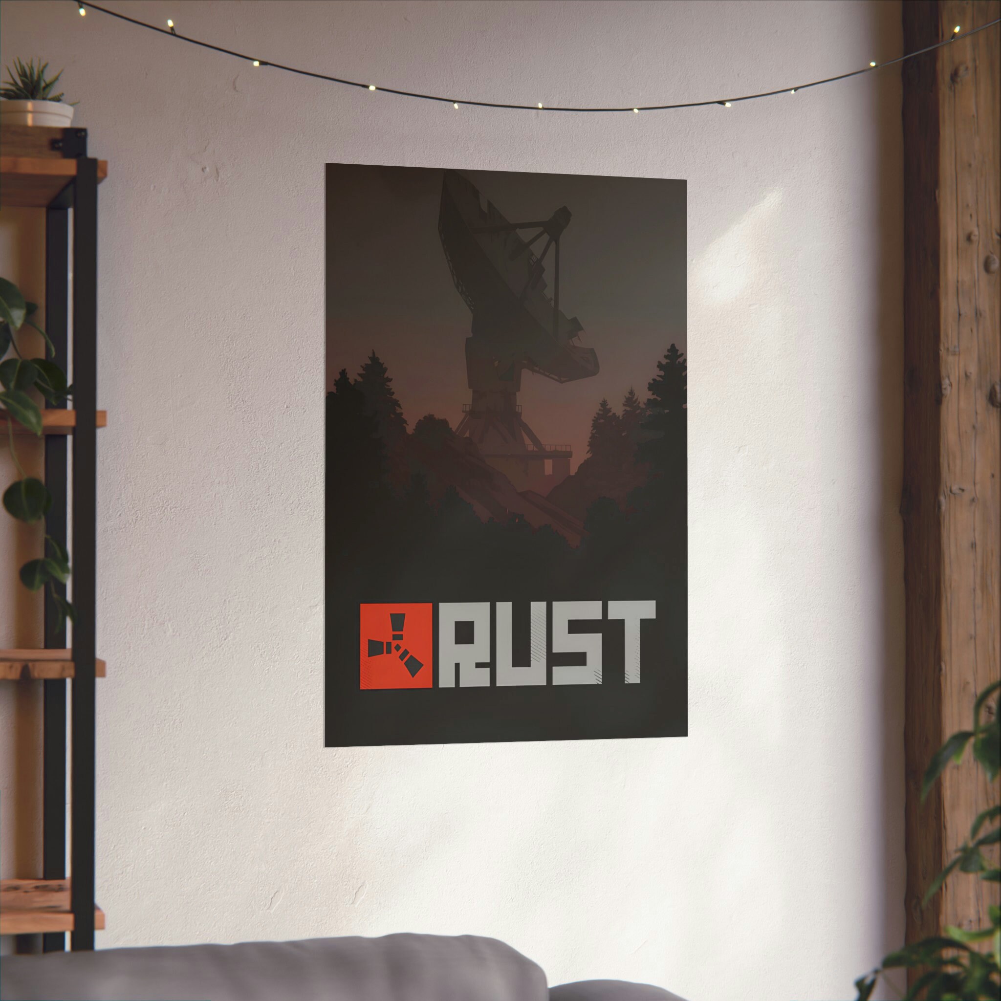 Rust Poster Rust Steam Gaming Poster Gamer Room Decor - Etsy