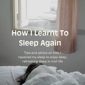 How to learn to sleep well again. Science-backed tips & advice (e-book)