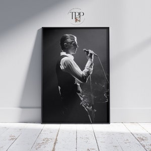David Bowie Poster, Music Wall Art, Home Decor, Fine Art Print, Gift for friends