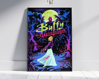 Buffy the Vampire Slayer Poster: Fine Art Print