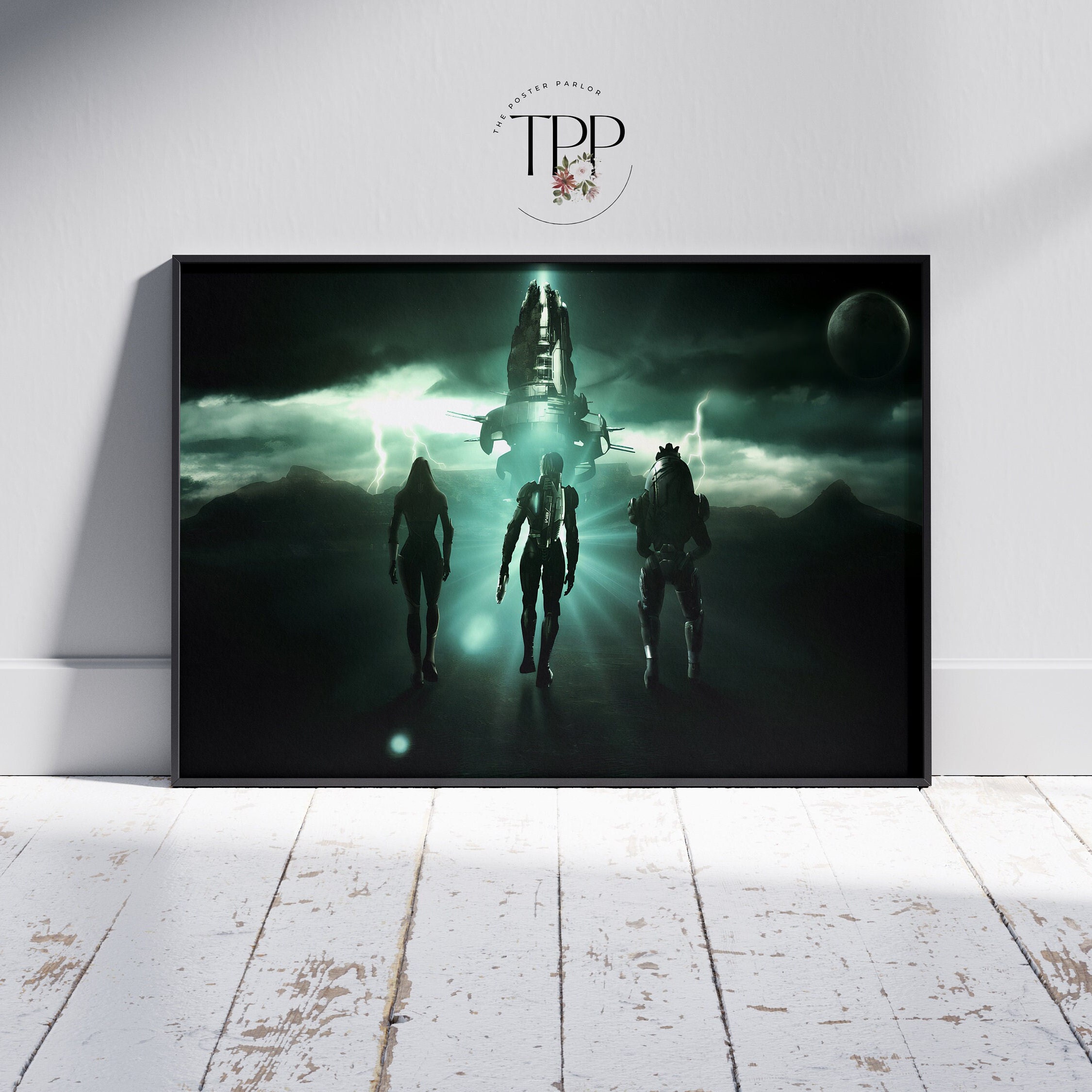 Mass Effect Poster Video Game Art Wall Decor Gaming Print - Etsy