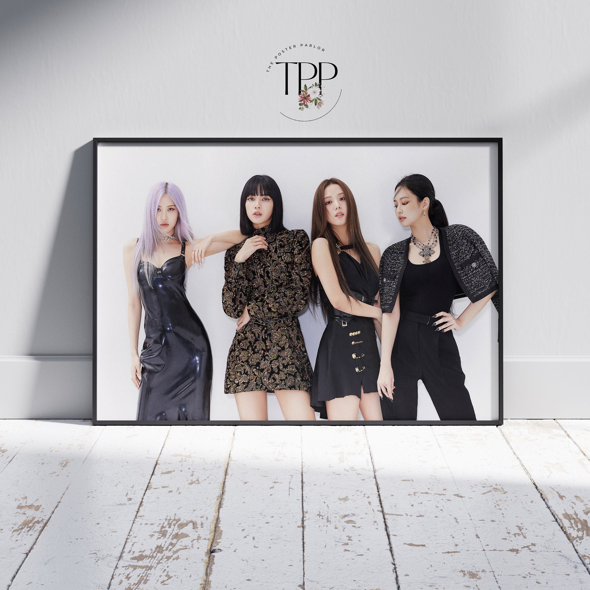 Blackpink Poster, Kpop Wall Art, Music Decor, Fine Art Print, Gift