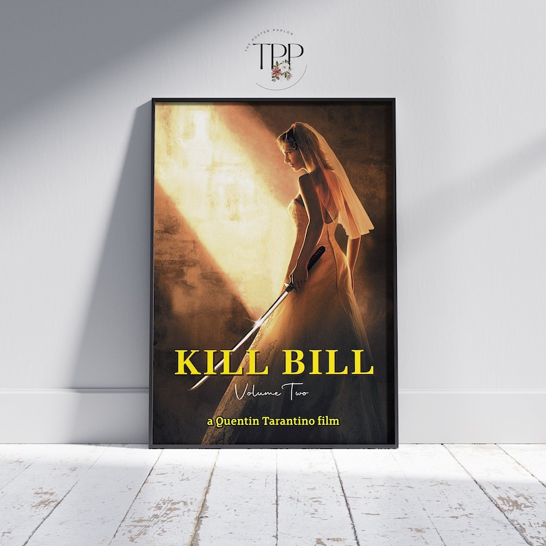 Kill Bill Vol. 2 Poster, Quentin Tarantino Film Art Print - Etsy
