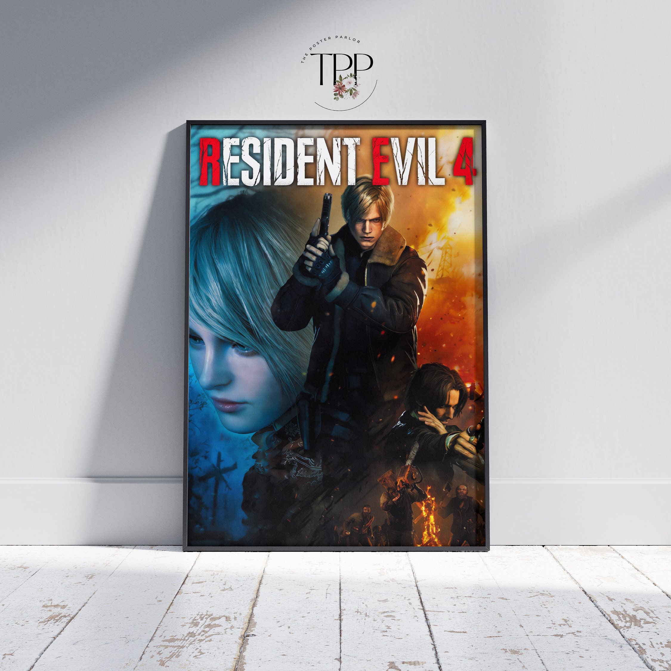 バイオハザード4 マルチサイズポスタープリント - Etsy 日本