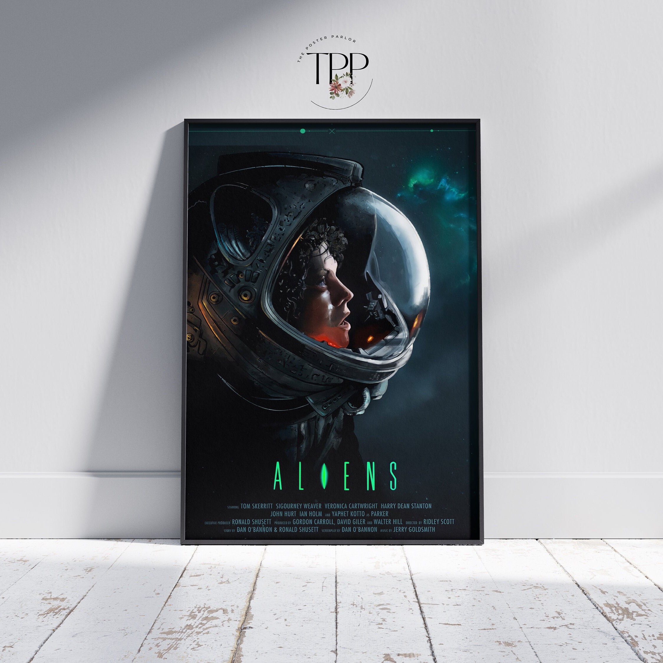 Aliens Movie Poster: Sci-Fi Fine Art Print