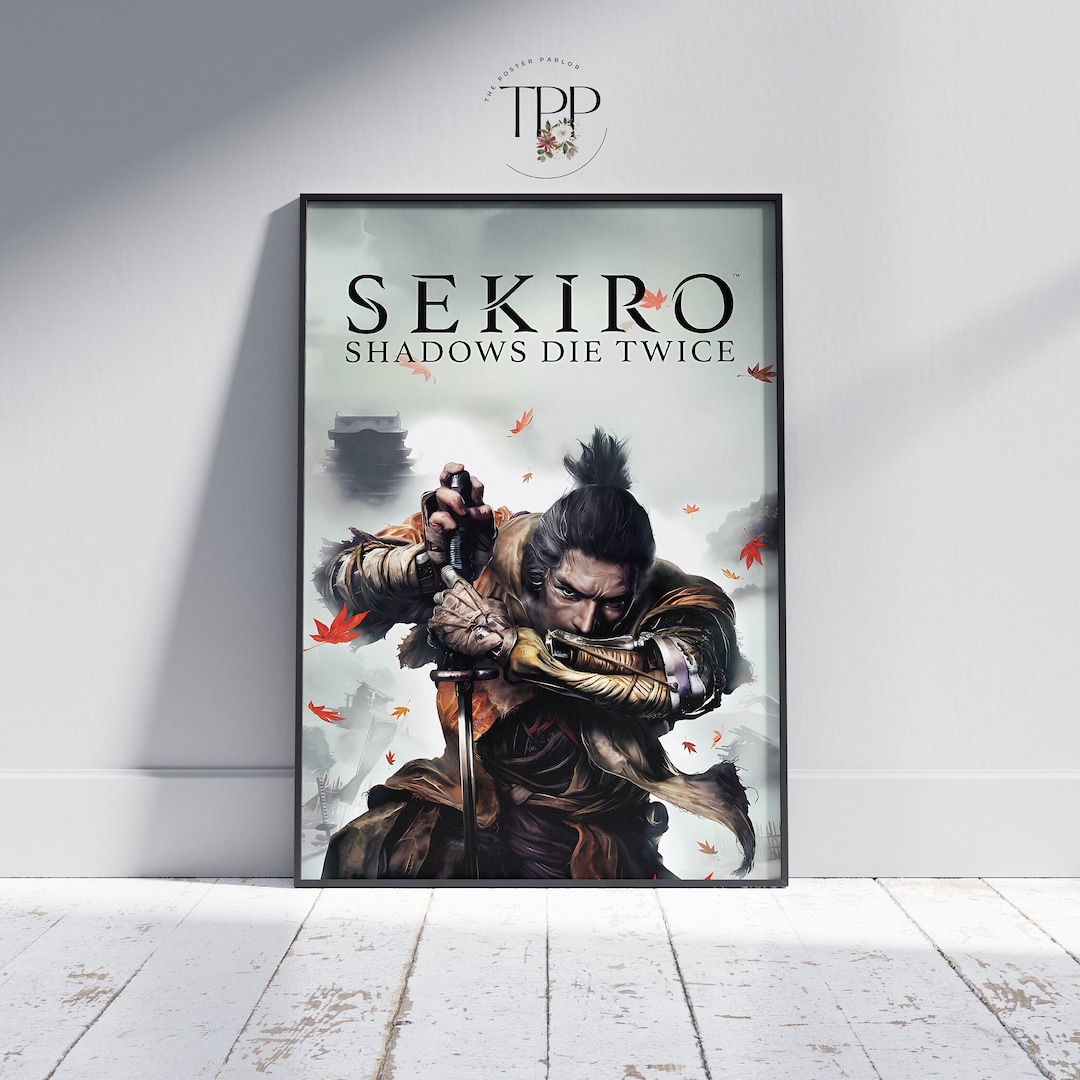 PS4　「SEKIRO」　B2ポスター　非売品 Sekiro Shadows Die Twice Poster: Game Room Wall Decor - Etsy
