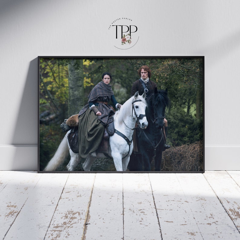 Outlander TV Series Poster: Claire Randall Fine Art Print - Etsy
