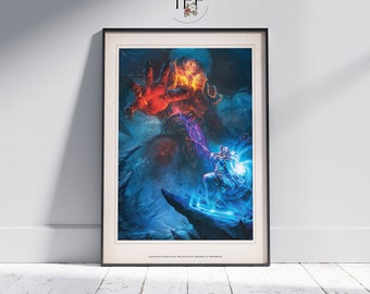 World Of Warcraft Chronicle Fine Art Print: Gaming Room Decor