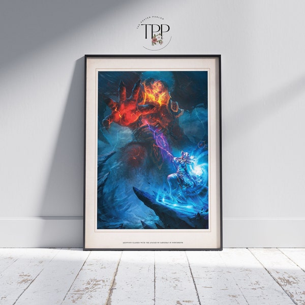 World Of Warcraft Chronicle Poster, Video Game Wall Art, Gaming Room Decor, Fine Art Print, Gift for Wow Fans