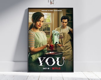 You TV Series Poster: Joe Goldberg Netflix Show Wall Art