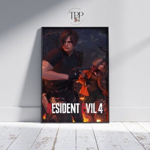 Resident Evil 4 Poster: Survival Horror Game Art Print