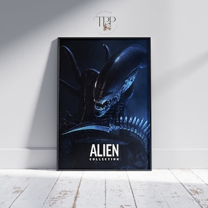 Alien Movie Poster: Ellen Ripley Sci-Fi Film Art Print