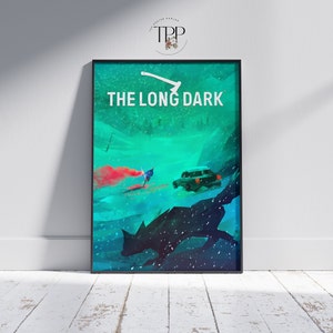 Póster de The Long Dark, arte mural de juegos, decoración de juegos de supervivencia, impresión de bellas artes, regalo único para jugadores