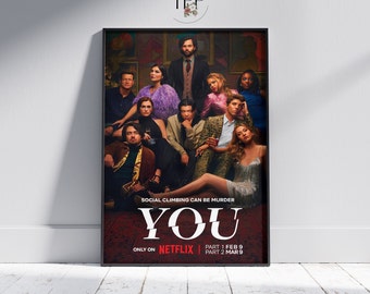 You TV Series Poster: Joe Goldberg Netflix Show Wall Art