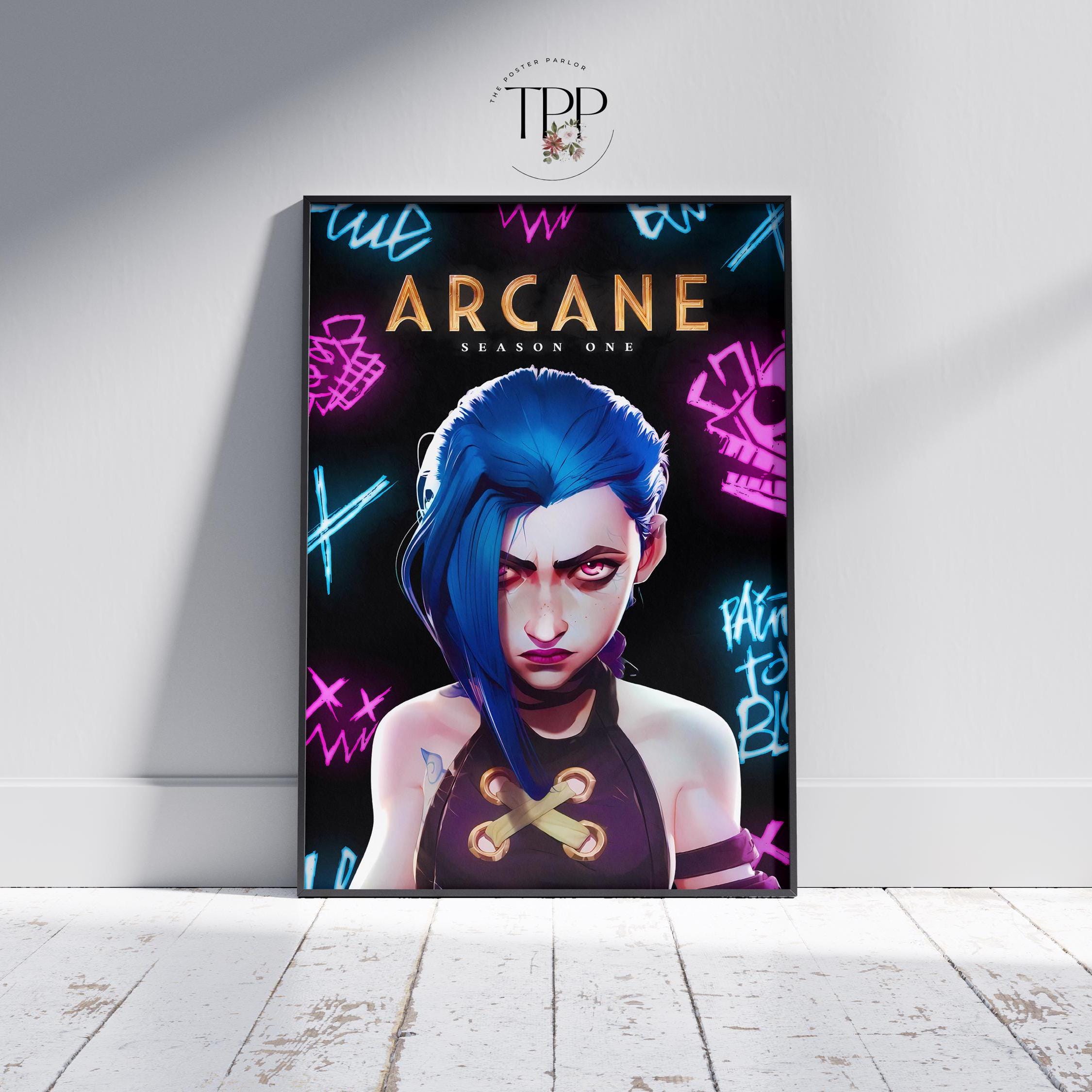 Arcane Season 2 Poster: Jinx and Vi, League of Legends Art - Etsy