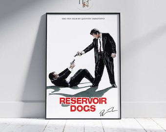 Reservoir Dogs Poster: Quentin Tarantino Film Art Print - Etsy