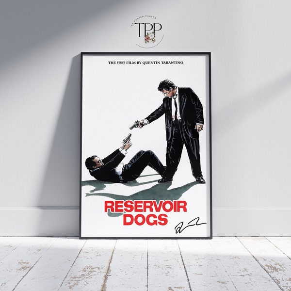 Reservoir Dogs Movie Poster, Quentin Tarantino Art Print, Cinema Room Decor, Fine Art Print, Perfect Gift for Film Buffs