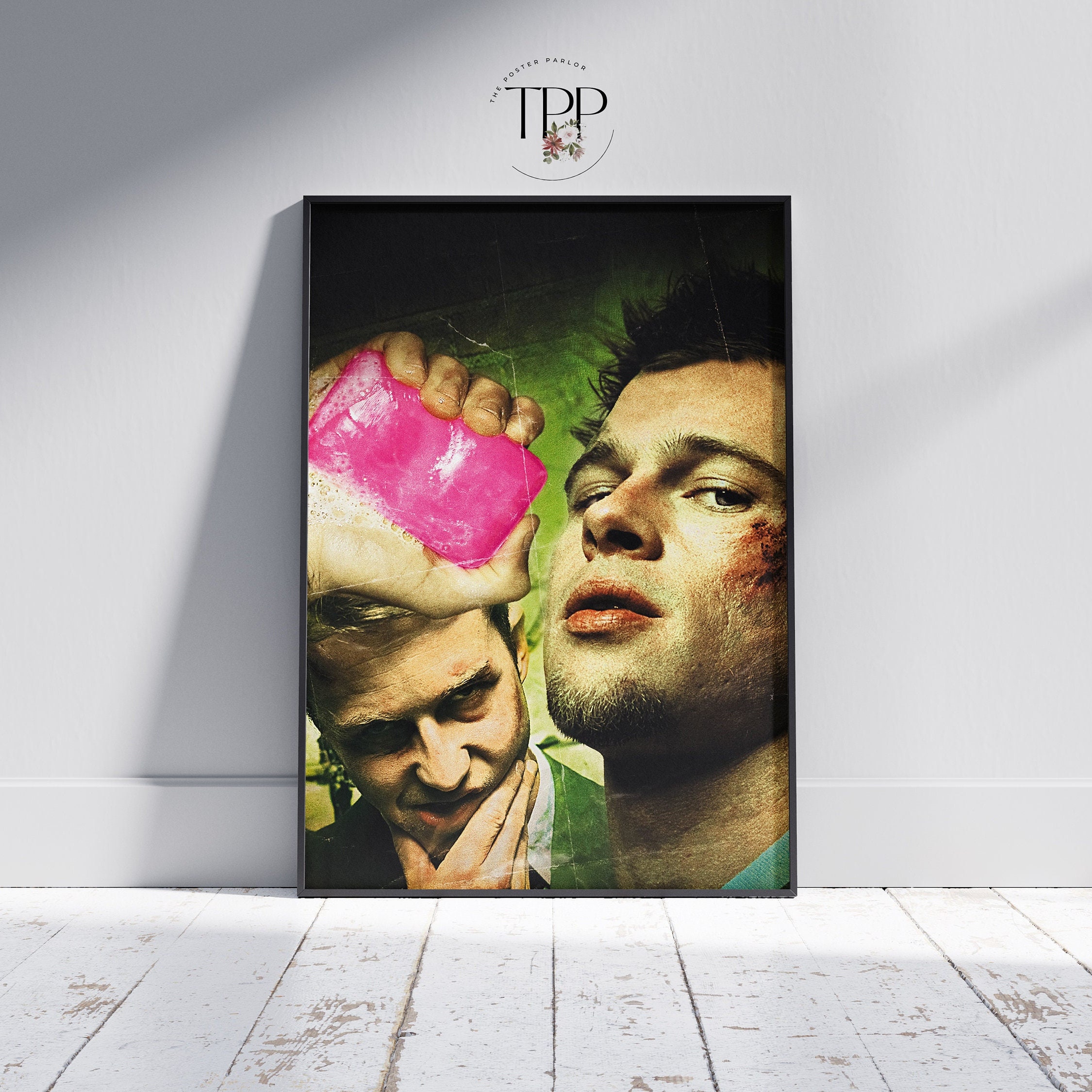 Discover Fight Club Movie Poster, Tyler Durden Wall Art, Fine Art Print, Cinema Lover Gift