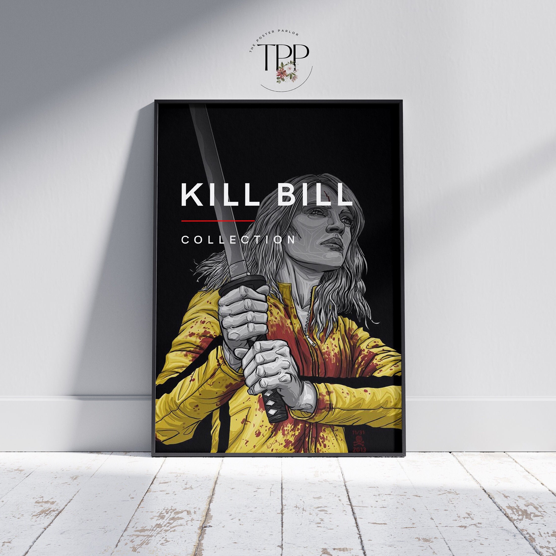 Kill Bill Movie Poster, Cult Film Wall Art, Tarantino Fans - Etsy