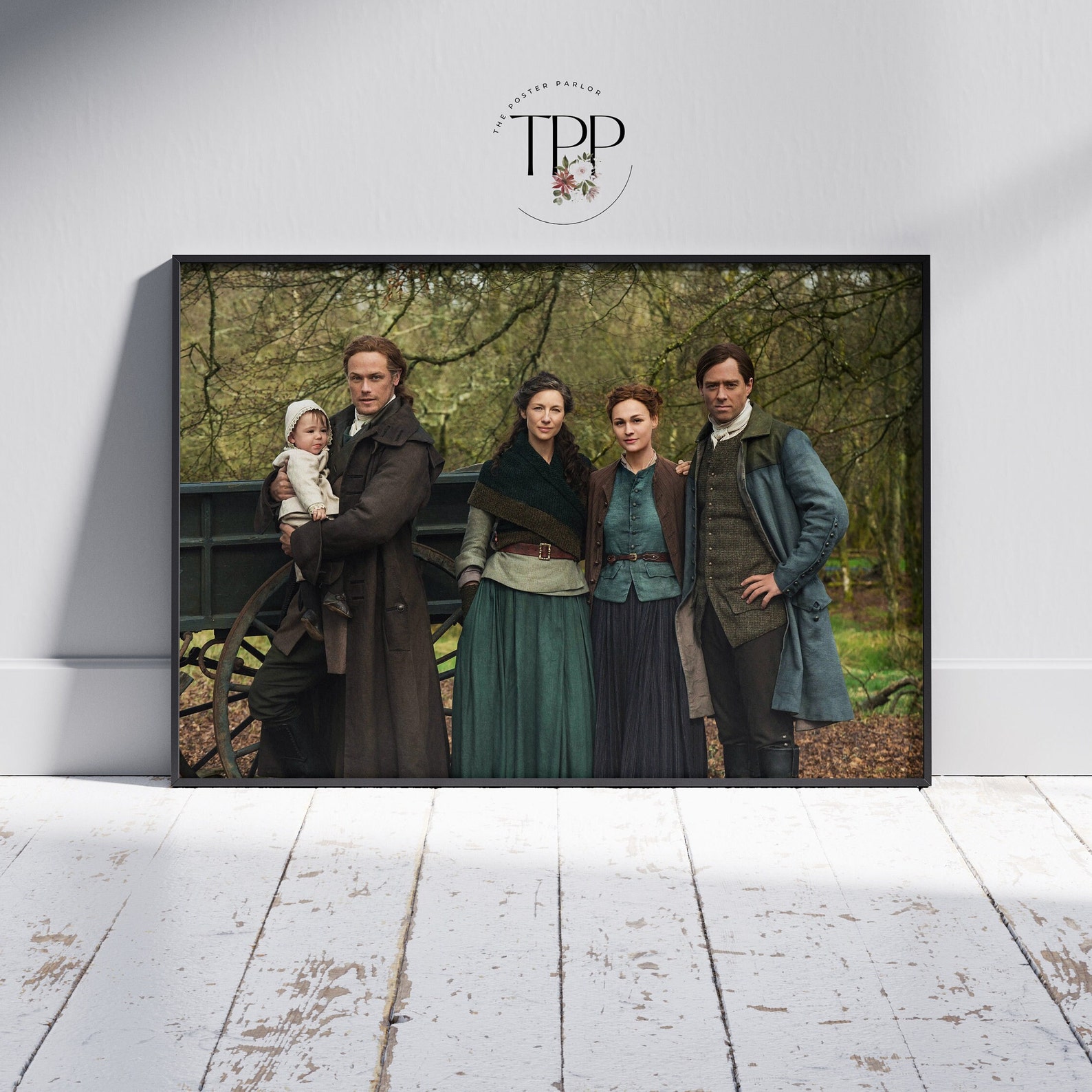 Outlander TV Series Poster: Claire Fraser Fine Art Print - Etsy