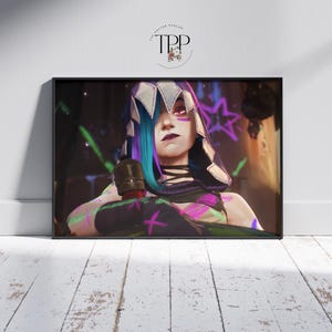 Arcane Poster, Iconic Characters Artwork, Animated Series Print, Home Wall Decor, Arcane Fans Gift