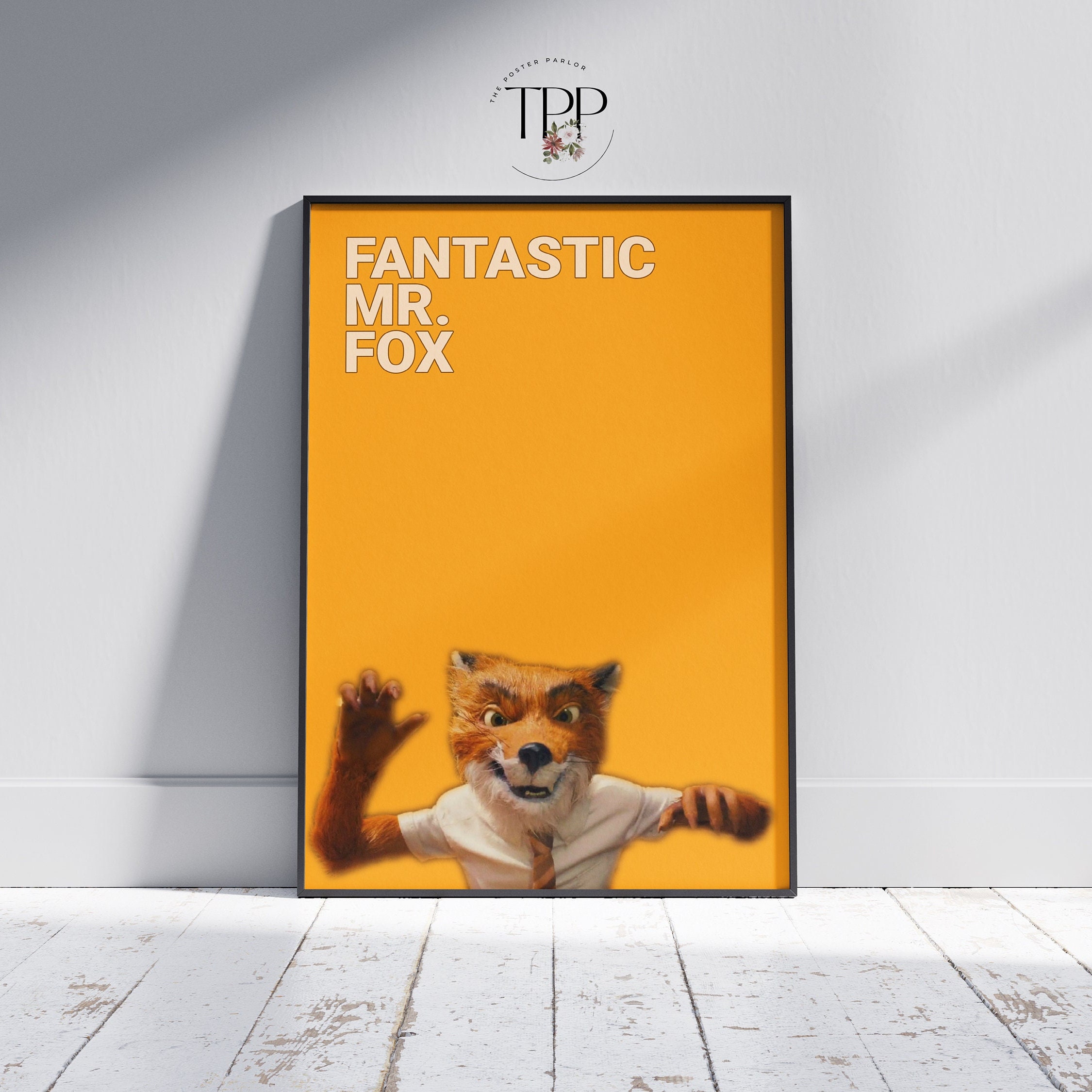 Fantastic Mr. Fox Movie Poster, Wes Anderson Retro Art Print - Etsy