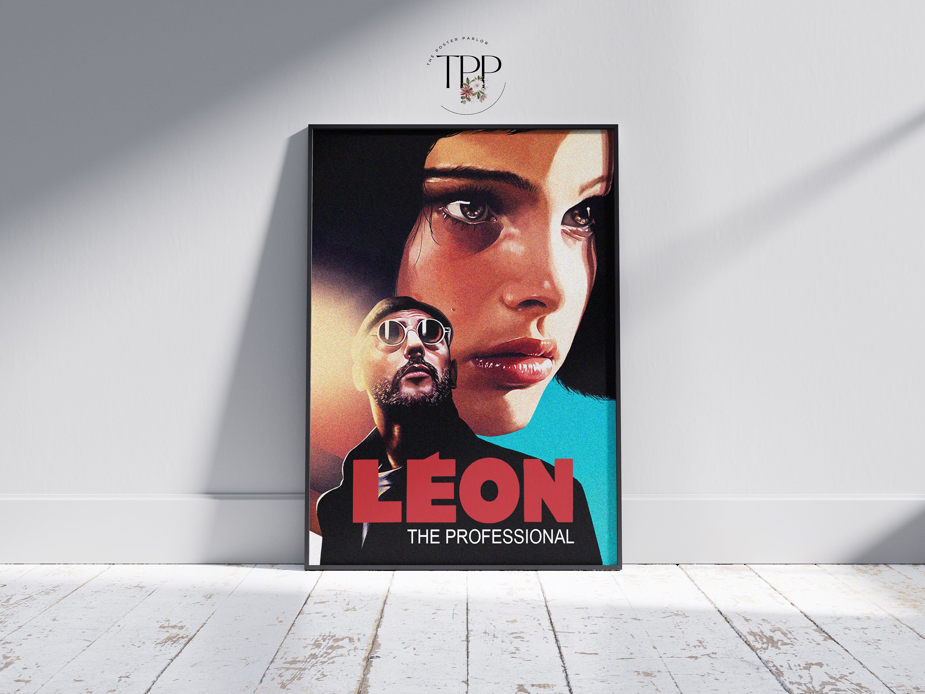 レオン 映画ポスター：カルト映画ファインアートプリント - Etsy 日本