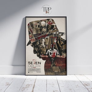 Se7en Movie Poster: Vintage Film Art Print