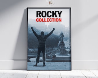 ロッキー・バルボアのモチベーションを高めるポスター、名言集