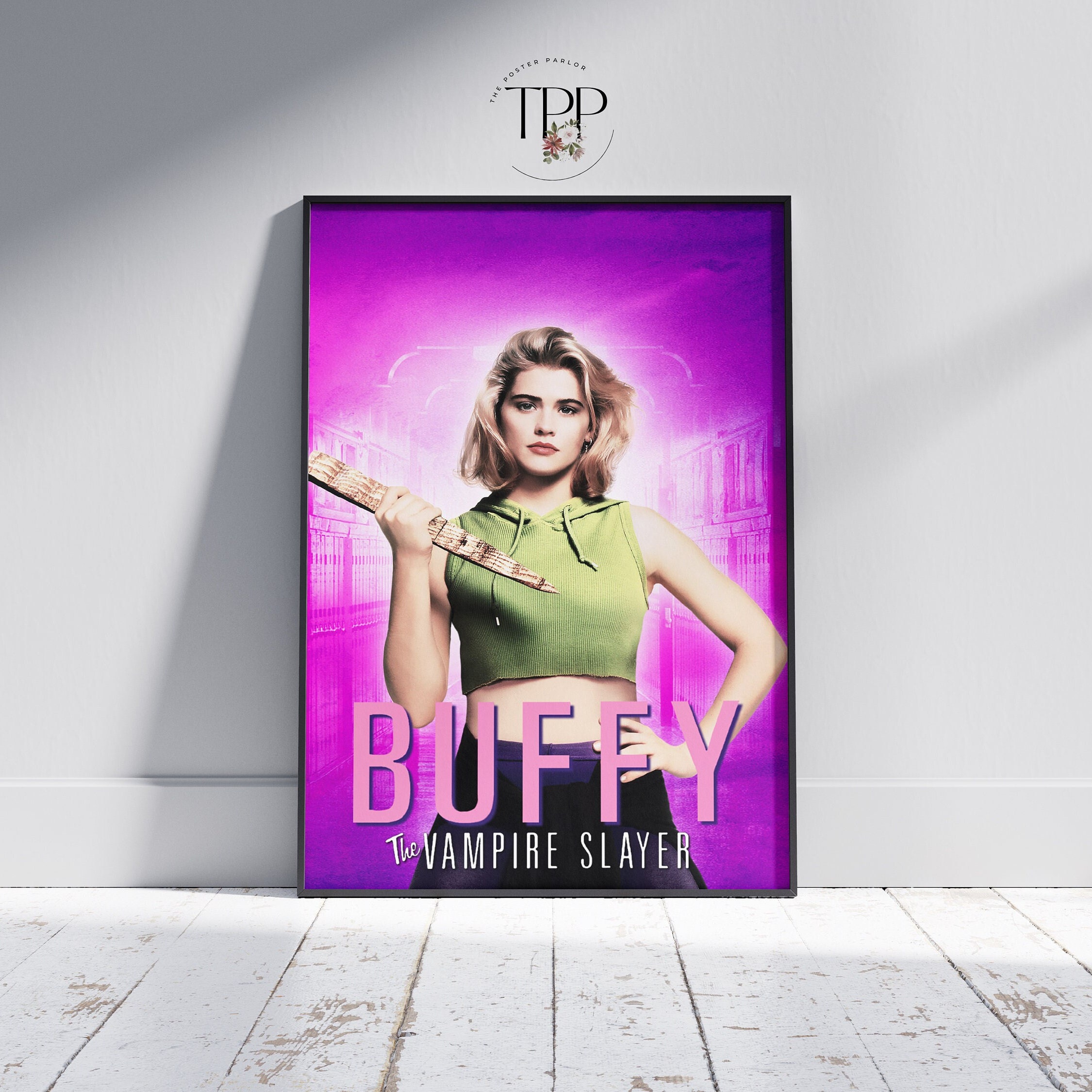 Buffy the Vampire Slayer Poster Buffy Summers Wall Art Etsy