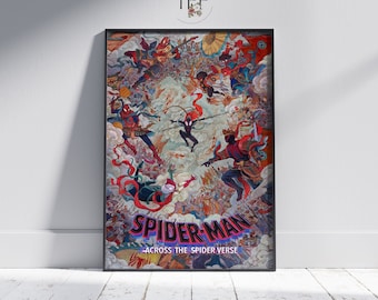 スパイダーマン アートプリント ポスター スパイダーマン オリジナルアートプリント - Etsy 日本
