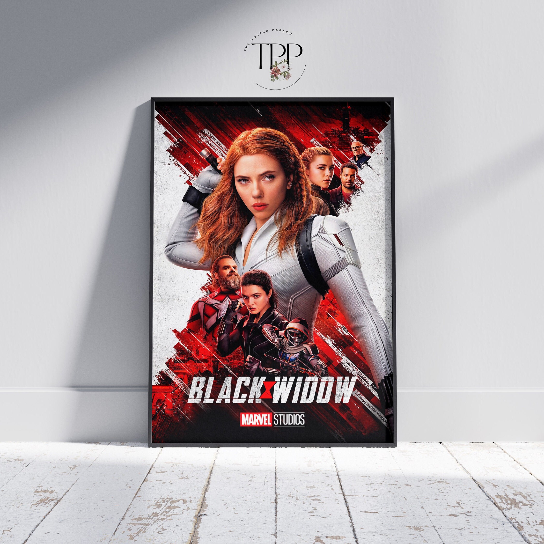 Black Widow Movie Poster Scarlett Johansson Wall Art Unique - Etsy