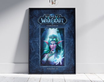 World Of Warcraft Poster: Fine Art Print, Gaming Room Decor