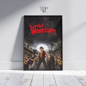 Póster de la película The Warriors, arte mural de Walter Hill, pintura de película de acción, impresión de bellas artes, regalo para fanáticos de Tom Hardy