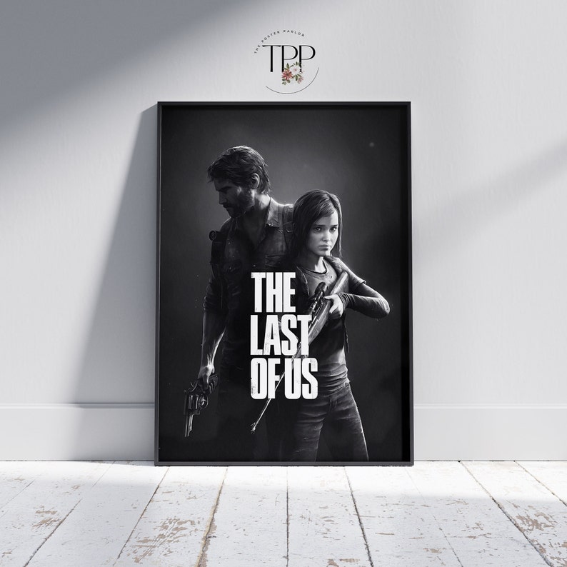 The Last of Us Game Poster, Horror Wall Art, Fine Art Print, Gaming ...