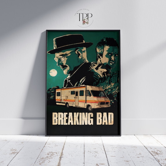 額縁入りポスター「ブレイキング・バット」 Amazon.co.jp