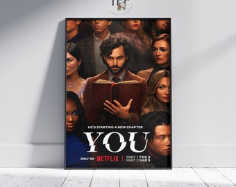 You TV Series Poster: Joe Goldberg Netflix Show Wall Art