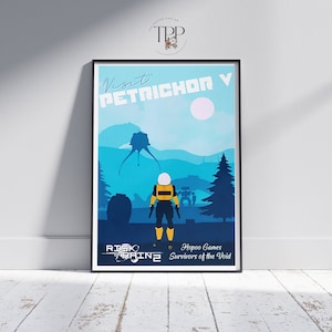 Risk of Rain 2 Game Poster, Seekers of the Storm Wall Art, Gaming Room Decor, Fine Art Print, Perfect Gift for Gamers