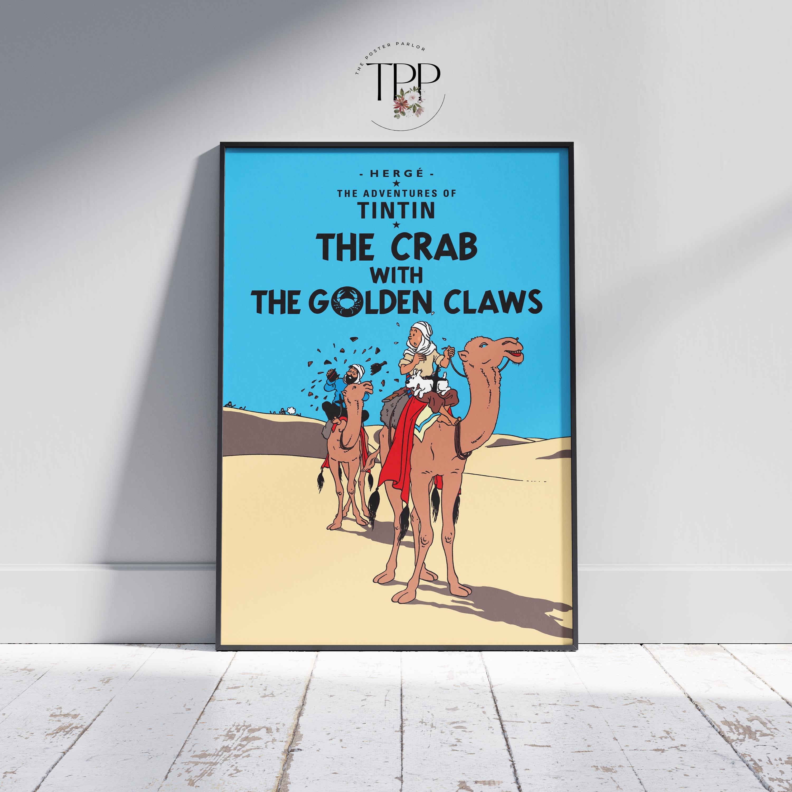 タンタンの冒険 ポスター 4枚セット TINTIN JAPAN