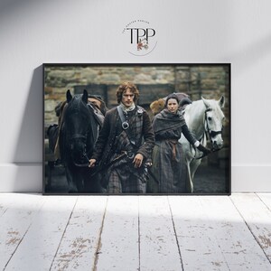 Outlander TV Series Poster: Claire Fraser Fine Art Print - Etsy